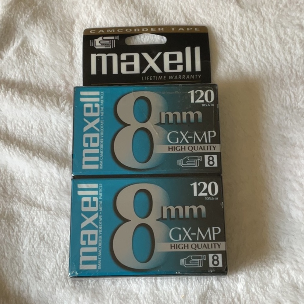 Maxell 8mm Camcorder Tape - new sealed
